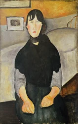 Junge Frau des Volkes